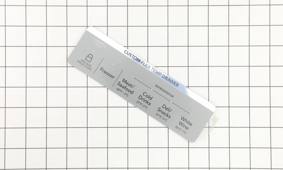 5304527898 Frigidaire Refrigerator Overlay