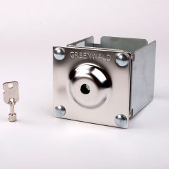 8-1175-0-6 Greenwald Coin Operated Laundry Coin Box UG800A GI Lock Q