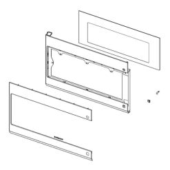 SMG DE94-04314A Samsung Assembly Door A ME19R7041FS PC S