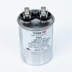 PRC25A Packard Titan HD Run Capacitor 25 MFD 370 Volt Round