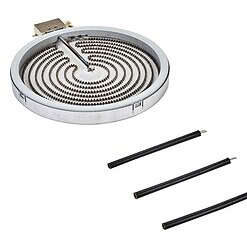 W10823707 Whirlpool Range Cooktop Radiant Surface Element 8"
