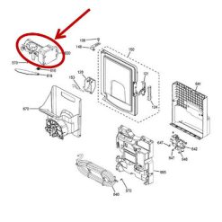 WR30X28731 GE Refrigerator Icemaker