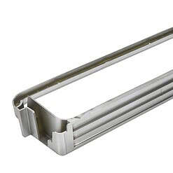 WPW10494333 Whirlpool Refrigerator Door Bin Frame Silver