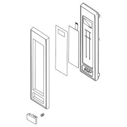 WCI 5304503438 Frigidaire Microwave Control Panel Assembly