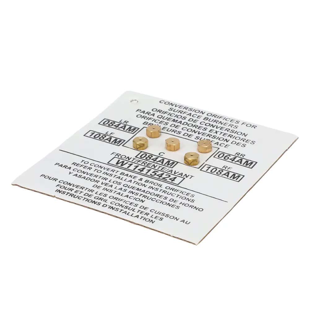 W11453918 Whirlpool Gas Range Conversion Kit