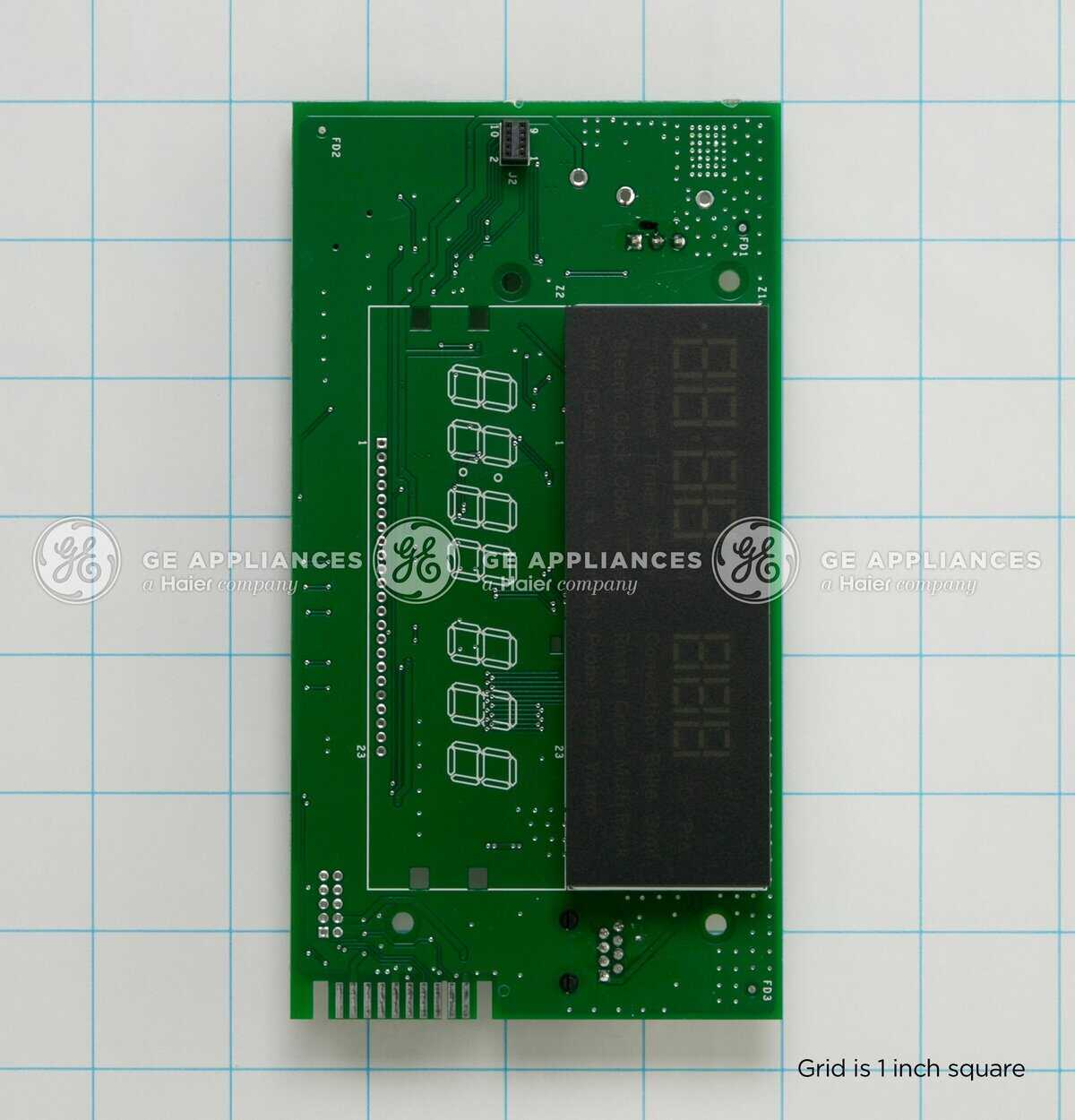 WB27X29602 - CONTROL BOARD AND OVERLAY ASM WHITE LED - Image 3