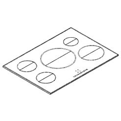 00770814 Bosch Oven Ceramic Hob Glass Top