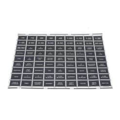 12155702 Amana Menu Label