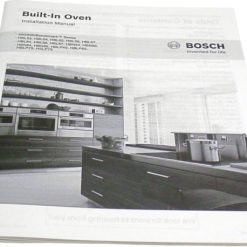 18006729 Bosch Oven Installation Instructions