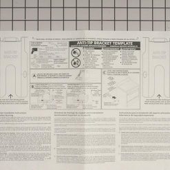 316112500 Frigidaire Oven Template