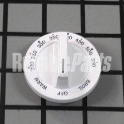 316123306 Frigidaire White Thermostat Knob