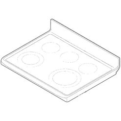 5304509324 Frigidaire Range Main Top