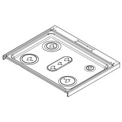 809020402 Frigidaire Range Main Top