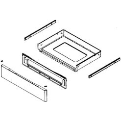 DG94-00903E Samsung Range Drawer Assembly