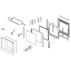 DG94-01650A Samsung Assembly Door Double Display STS