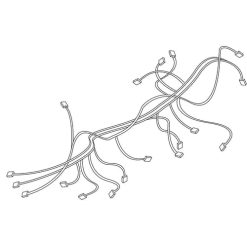 DG96-00442A - ASSY WIRE HARNESS-MAIN;NX58K7850SS,120V