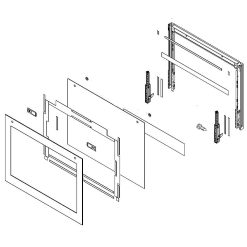 W11334113 Whirlpool Door Glass