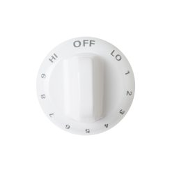 WB03T10011 GE Oven White Infinite Knob