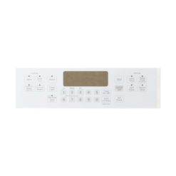 WB07X21416 GE Oven Graphics Faceplate (White)