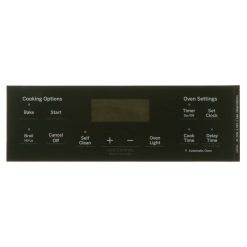 WB07X26713 GE Range Faceplate Graphics