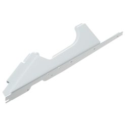 WB07X27819 GE Range Right Side End Plate (White)