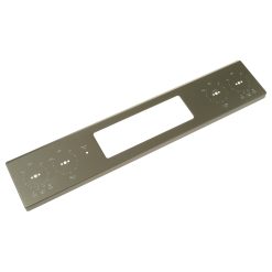 WB07X30059 GE Range Control Panel Overlay Assembly