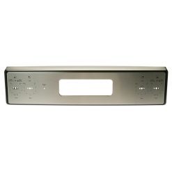 WB07X31195 GE Range Trim Assembly Control Panel Stainless Steel