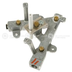 WB16X20608 GE Range Top Burner Injector Assembly
