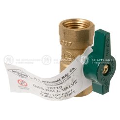 WB19K10038 GE Range Shut Off Valve