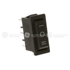 WB24X10137 GE Range Hood Fan Switch Black