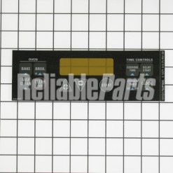 WB27K5337 - CLOCK PLATE-BLACK