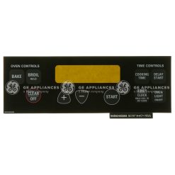 WB27T10589 GE Oven Faceplate Graph D03