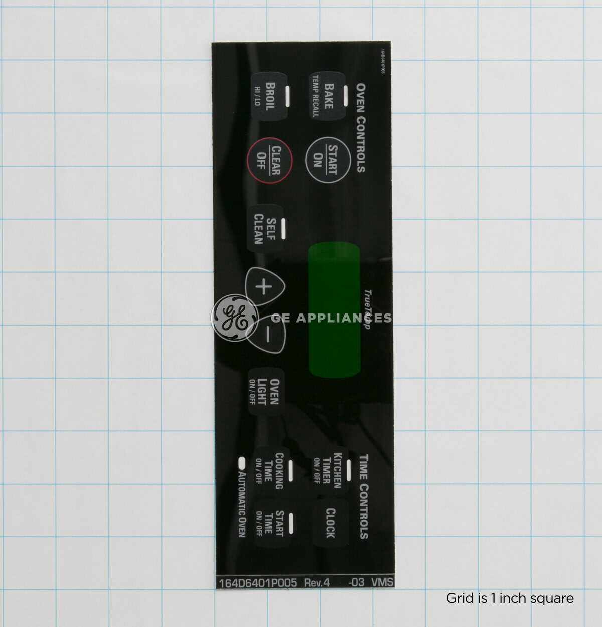 WB27T10675 - FACEPLATE GRAPHICS