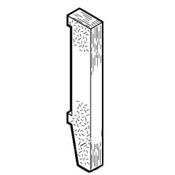 WB35T10135 GE Oven Door Insulation