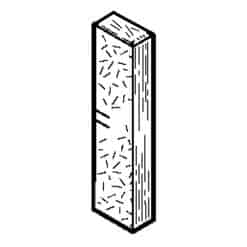 WB35T10168 GE Oven Upper Side Insulation Door