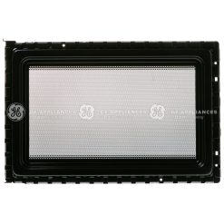 WB55X10622 GE Microwave Door Painting Assembly
