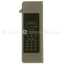 WB56X30167 GE Microwave Slate Control Panel White
