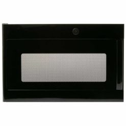 WB56X30285 GE Microwave Black Door with Flat Logo