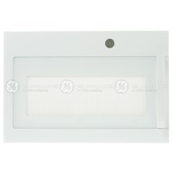 WB56X30295 GE Microwave White Door with Flat Logo