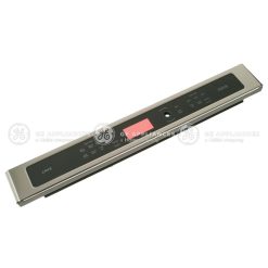 WB56X32618 GE Microwave White LED Control Panel Assembly