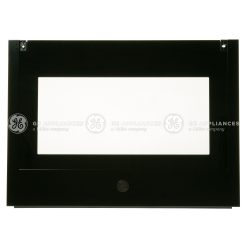 WB56X32837 GE Oven Black Outer Door Assembly