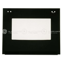 WB56X33230 GE Oven Lower Outer Door Assembly Black