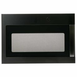 WB56X34802 GE Microwave Black Stainless Door Assembly