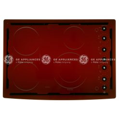 WB62T10570 GE Oven Black Glass Maintop Assembly