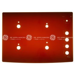 WB62X25701 GE Oven Black Maintop Glass Assembly