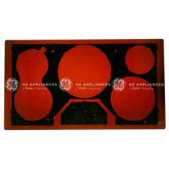 WB62X26844 GE Oven Main Top and User Interface Assembly