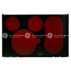 WB62X29263 GE Oven White Glass Maintop Assembly