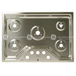 WB62X29437 GE Oven Maintop Assembly 30" Stainless Steel