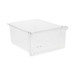 WR32X10340 GE Refrigerator Lower Twin Vegetable Pan