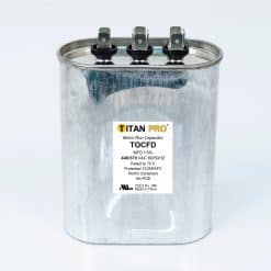 TOCFD505 Packard Titan Pro Run Capacitor 50+5 MFD 440/370 Volt Oval